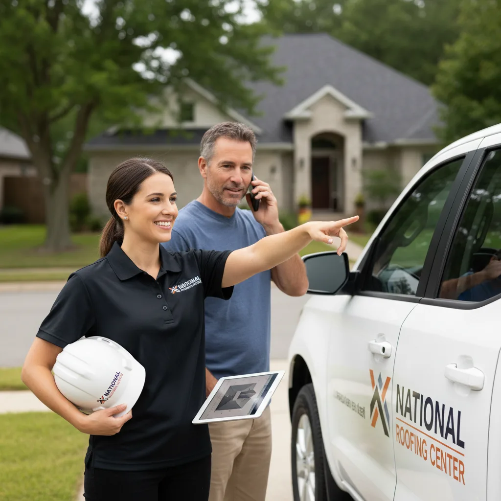National Roofing Center customer support in Carle Place